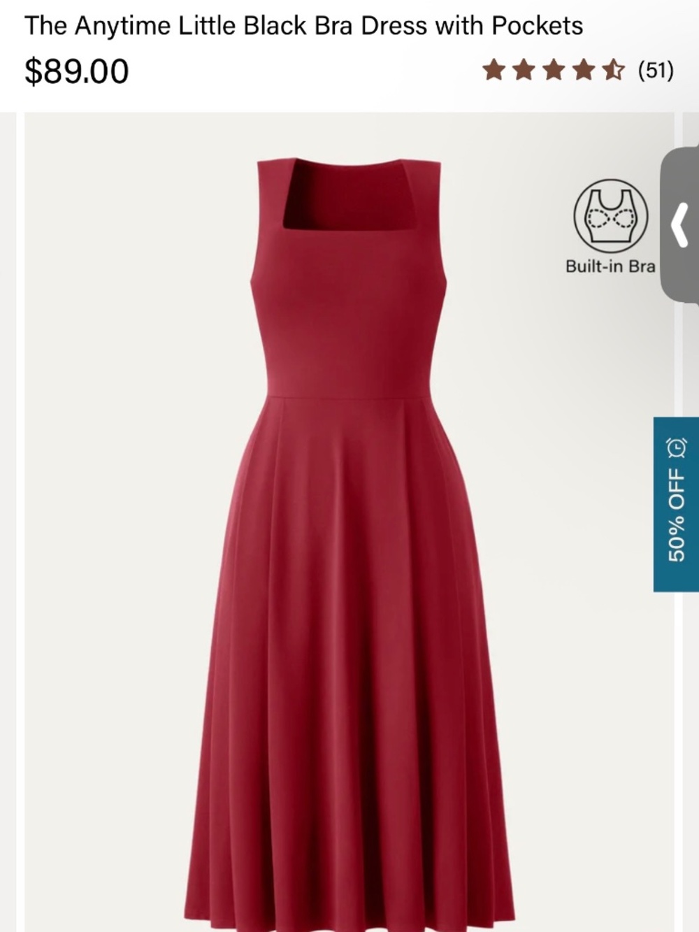 OGL move  Red Dress size Medium